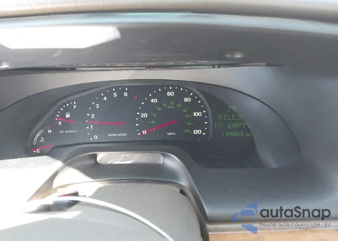 2001 Lincoln Continental z USA, uszkodzony, nr VIN 1LNHM97VX1Y634007